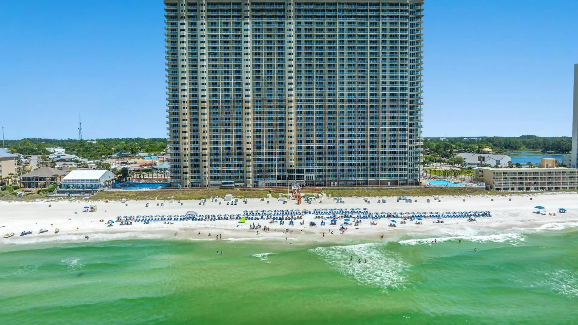 Stunning 3Br Corner Tidewater Resort Beachfront Condo! Sleeps 10! By Dolce Vita Getaways Pcb! Panama City Beach Stati Uniti