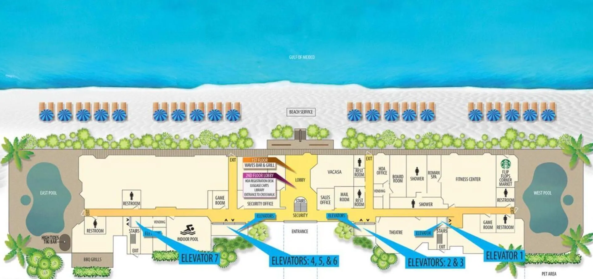 Apartment Stunning 3Br Corner Tidewater Resort Beachfront Condo! Sleeps 10! By Dolce Vita Getaways Pcb! Panama City Beach United States