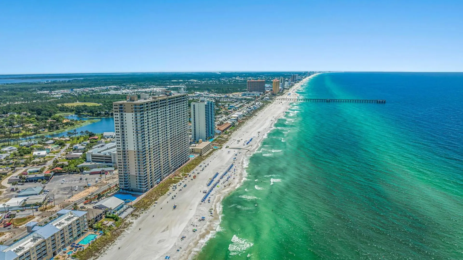 Stunning 3Br Corner Tidewater Resort Beachfront Condo! Sleeps 10! By Dolce Vita Getaways Pcb! Panama City Beach